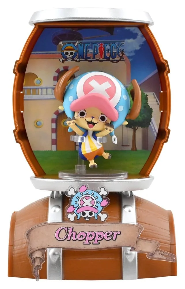 One Piece Barrel Capsule Mini Figures 9 cm Blind Box - 1 Unidade Aleatória